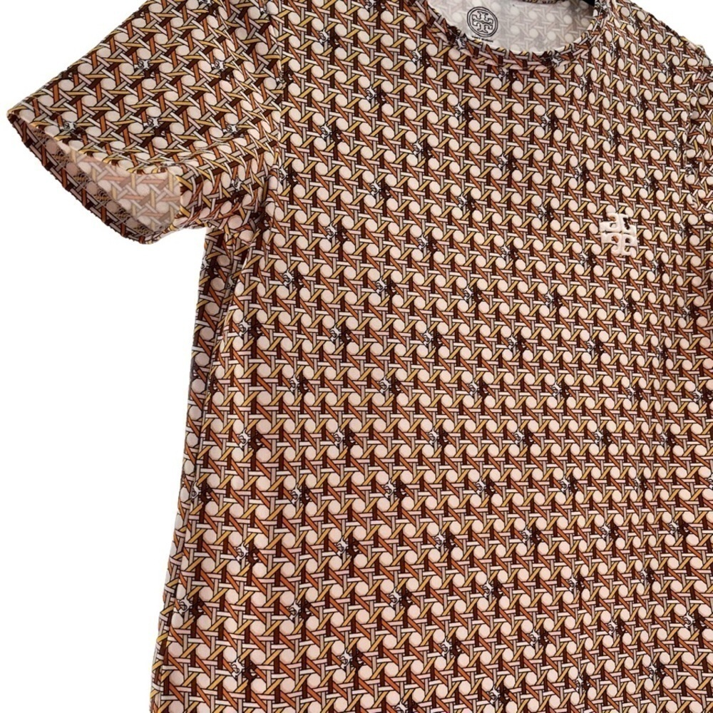 Tory Burch Basket Weave t-shirt dress - Picture 5 of 10